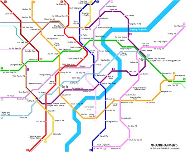 Shanghai Metro Map
